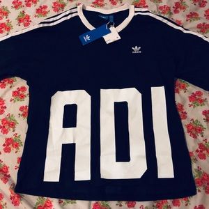 Short Sleeve Adidas Oversized T-Shirt